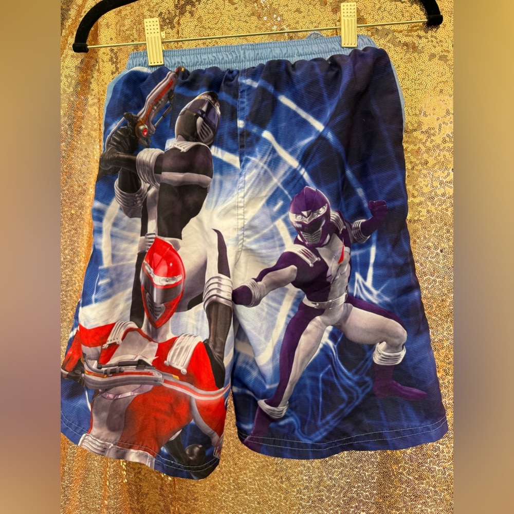 Power Ranger Gold Sequin Fabric